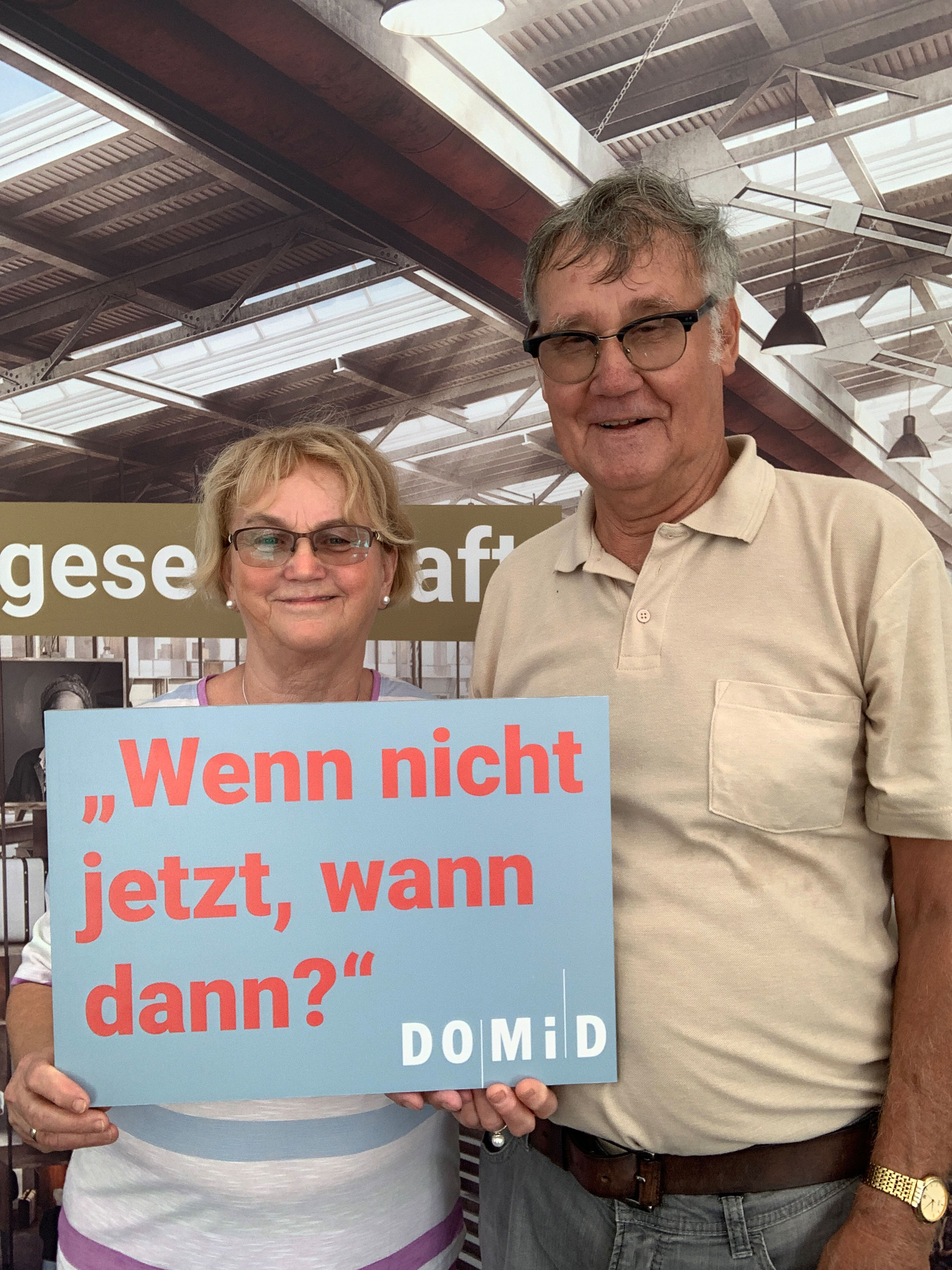 Fotoaktion auf dem Tag der offenen Tür der Bundesregierung für ein zentrales Migrationsmuseum in Deutschland, 17.08.2019, Berlin. Foto: DOMiD-Archiv, Köln