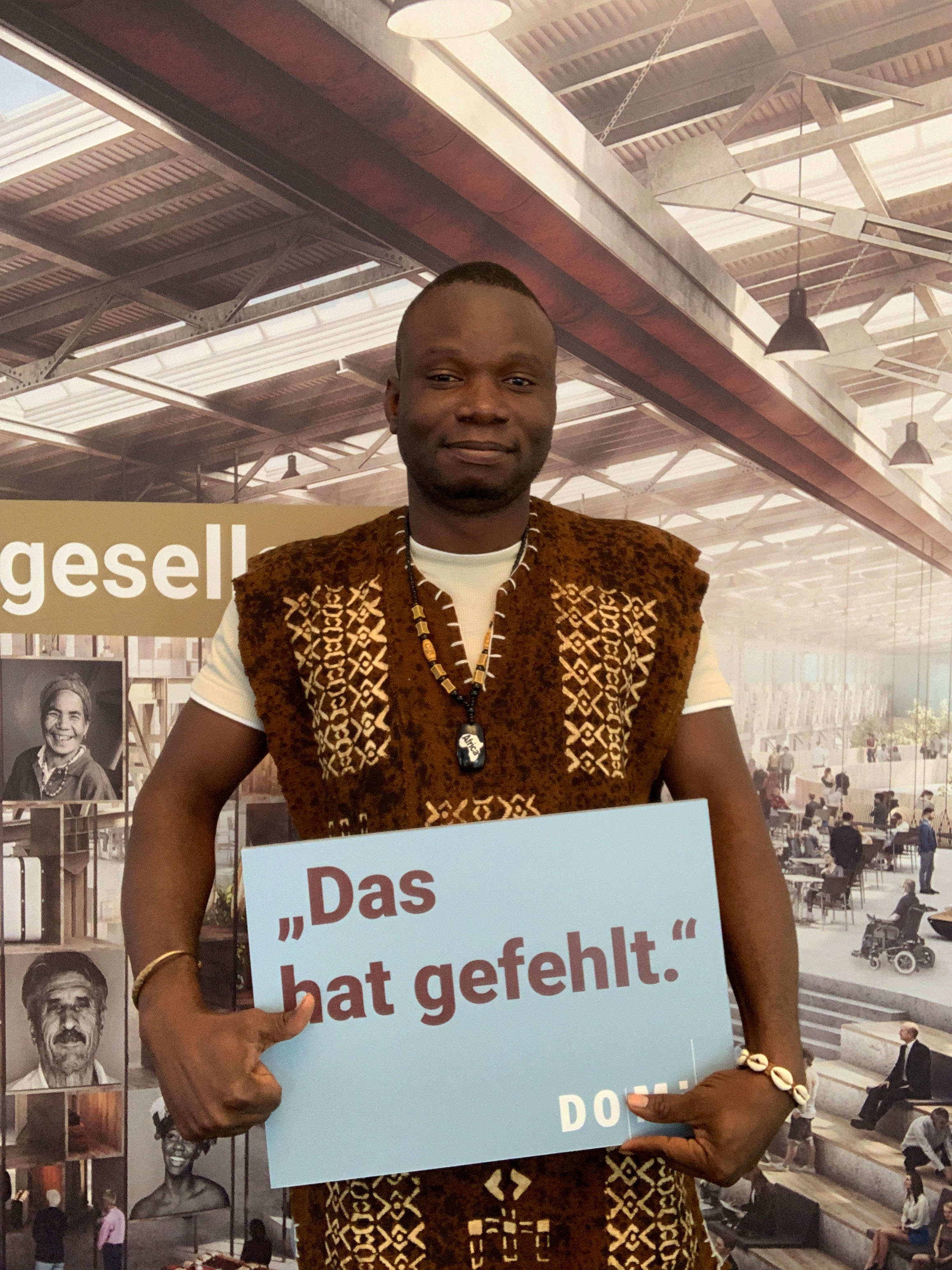 Fotoaktion auf dem Tag der offenen Tür der Bundesregierung für ein zentrales Migrationsmuseum in Deutschland, 17.08.2019, Berlin. Foto: DOMiD-Archiv, Köln